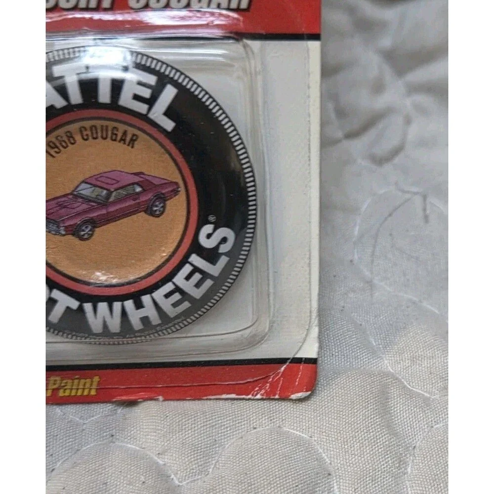 Hot Wheels Classics Series 4 w/button, #5 68 Mercury Cougar, magenta Nice & HTF!